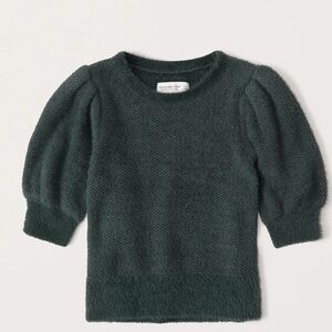 Abercrombie & Fitch Forest Green Knit Top